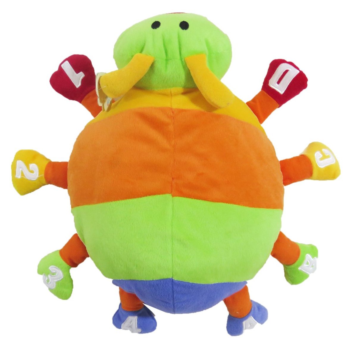 Peluche didactico oruga ABCD 1234