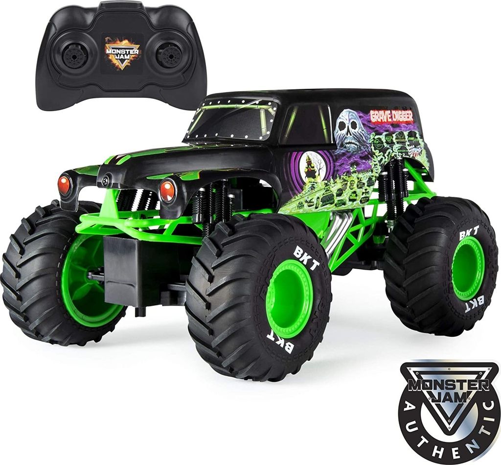 Auto Vehiculo Radio Control Monster Jam - Escala 1:24