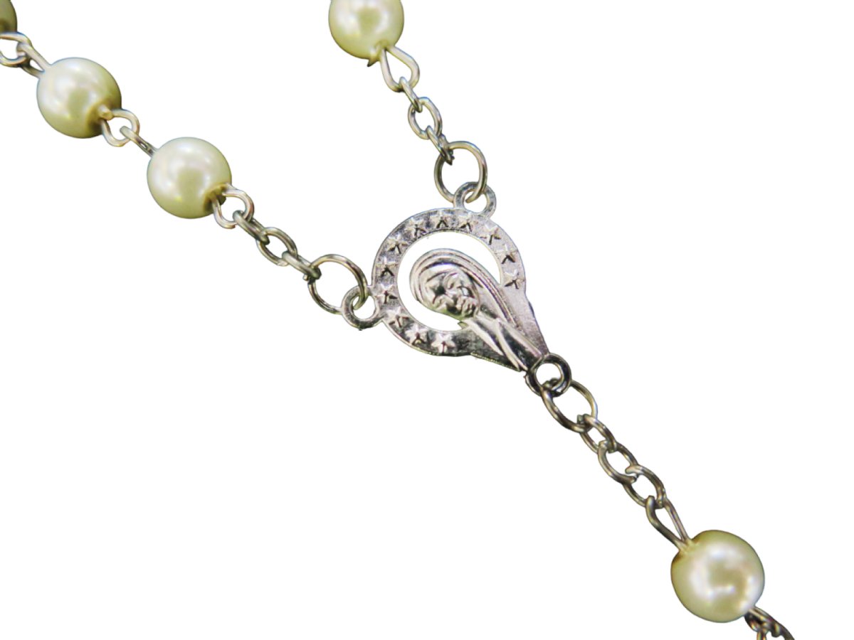 Rosario Con Perlas