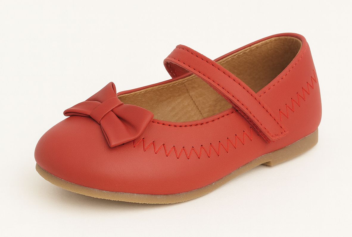 Balerina con moño y velcro