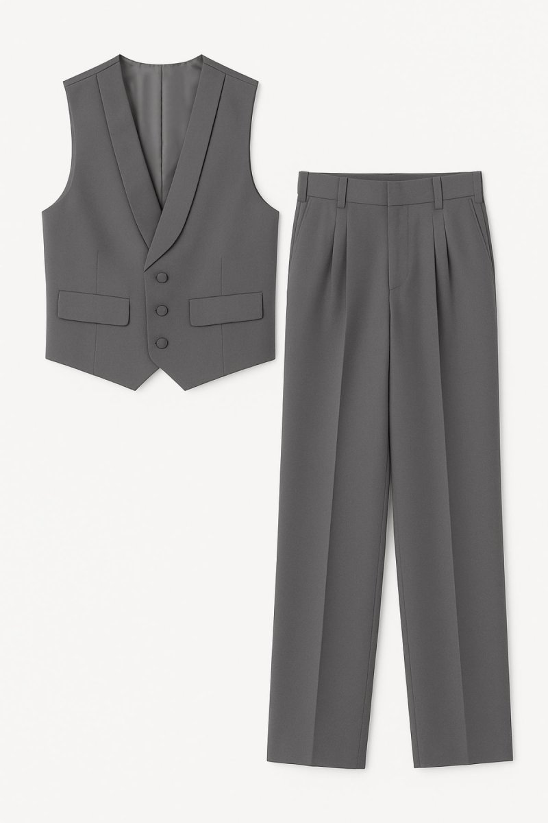 Conjunto Chaleco Y Pantalon De Alpaca Tropical