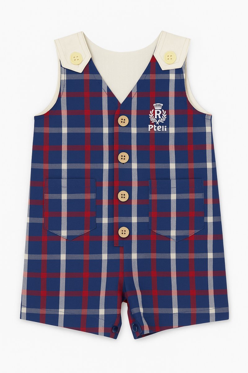 Jardinero escoces con botones