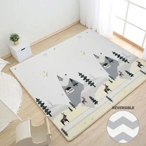 Alfombra Antigolpes Plegable Infantil Reversible 180Cm X 200Cm
