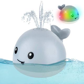 Ballena Lanza Agua Con Luz - Spray Whalf Magnific Bath