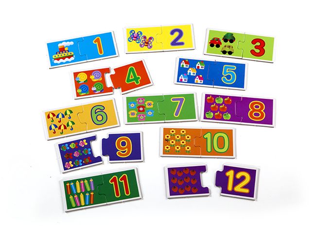 Primeros Números - Puzzle - 24 Piezas
