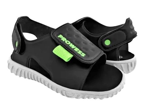 Sandalia Todo Goma Doble Velcro