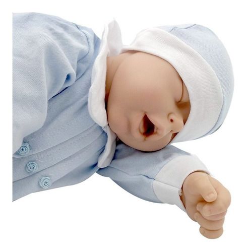 Bebe Bebote Cuerpo Soft - Con Mantita Y Gorro - SIN CHUPETE