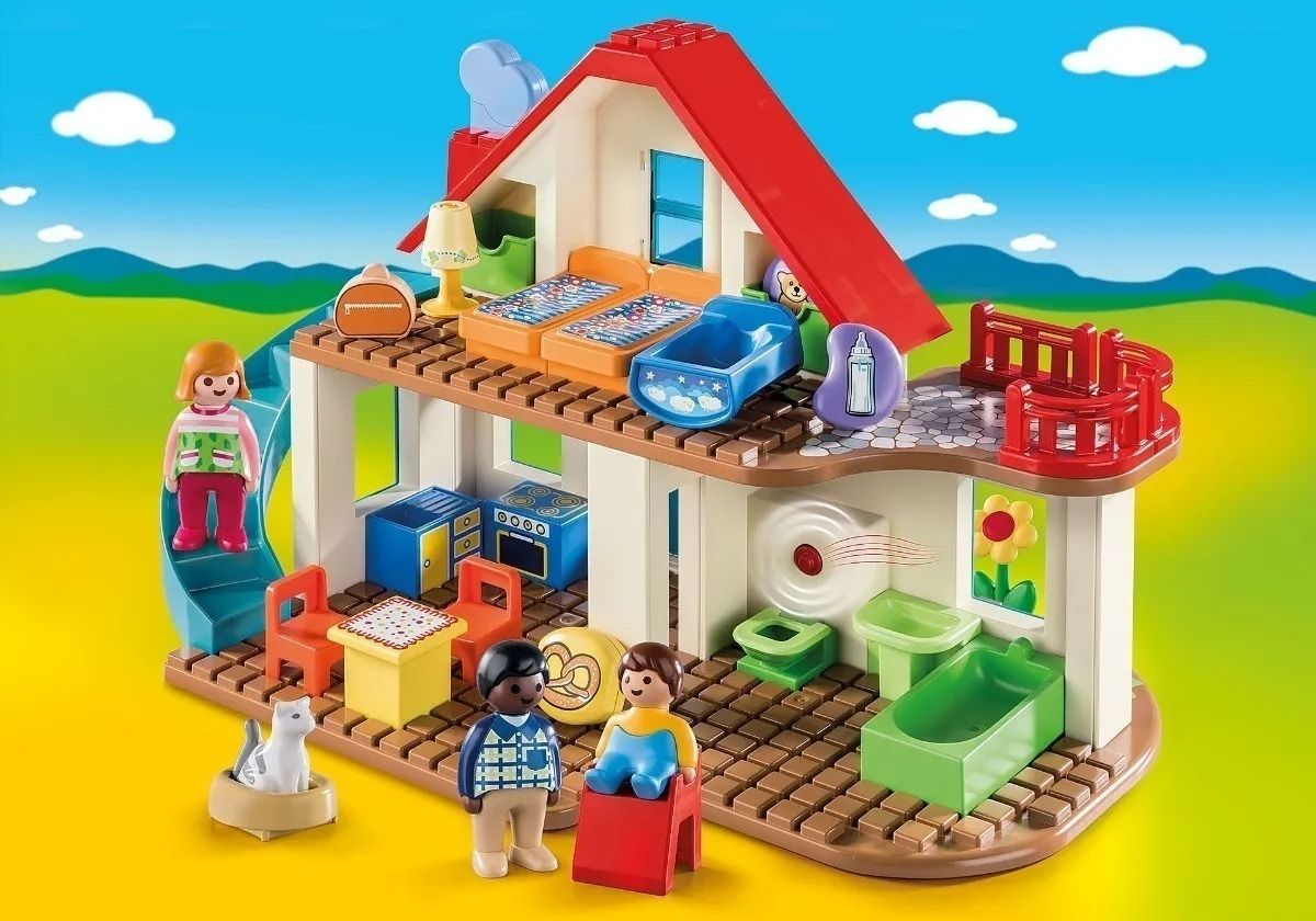 Playmobil Casa Familiar Con Timbre Original