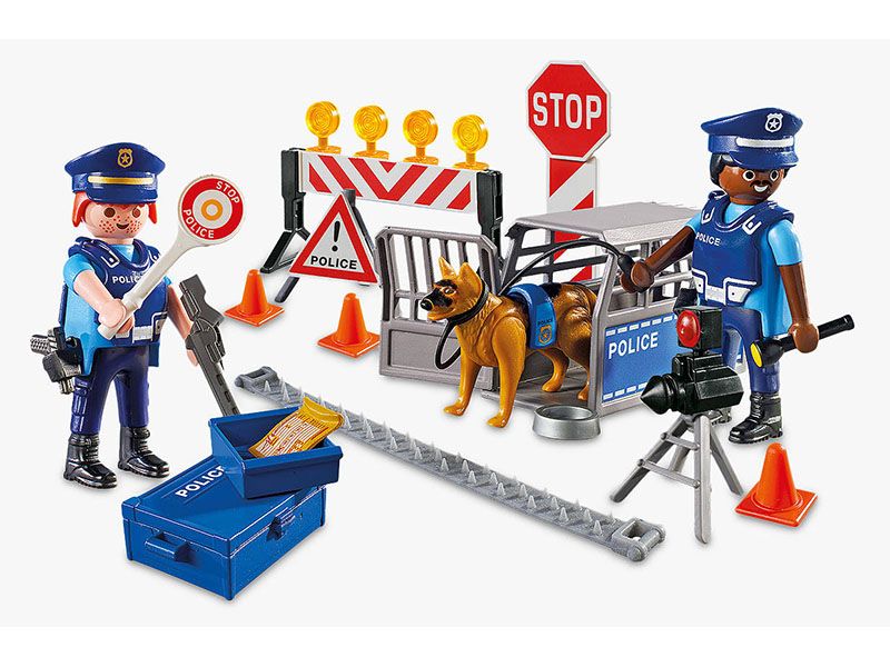 Control De Policia - City Action - 48 Piezas