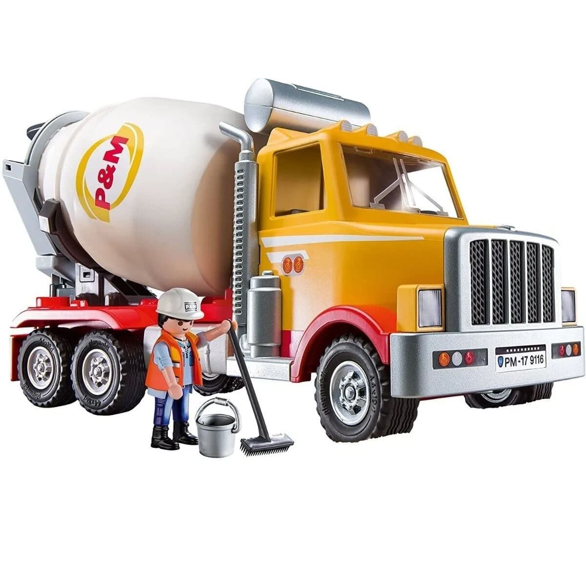 Camion De Obras - 8 Piezas