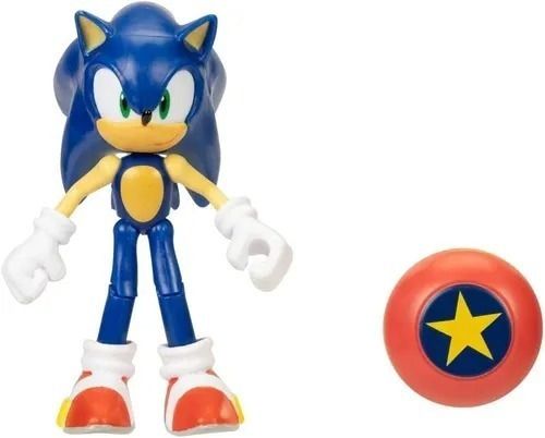 Muñeco Sonic The Hedgehog Figura Articulada Incluye Accesorio