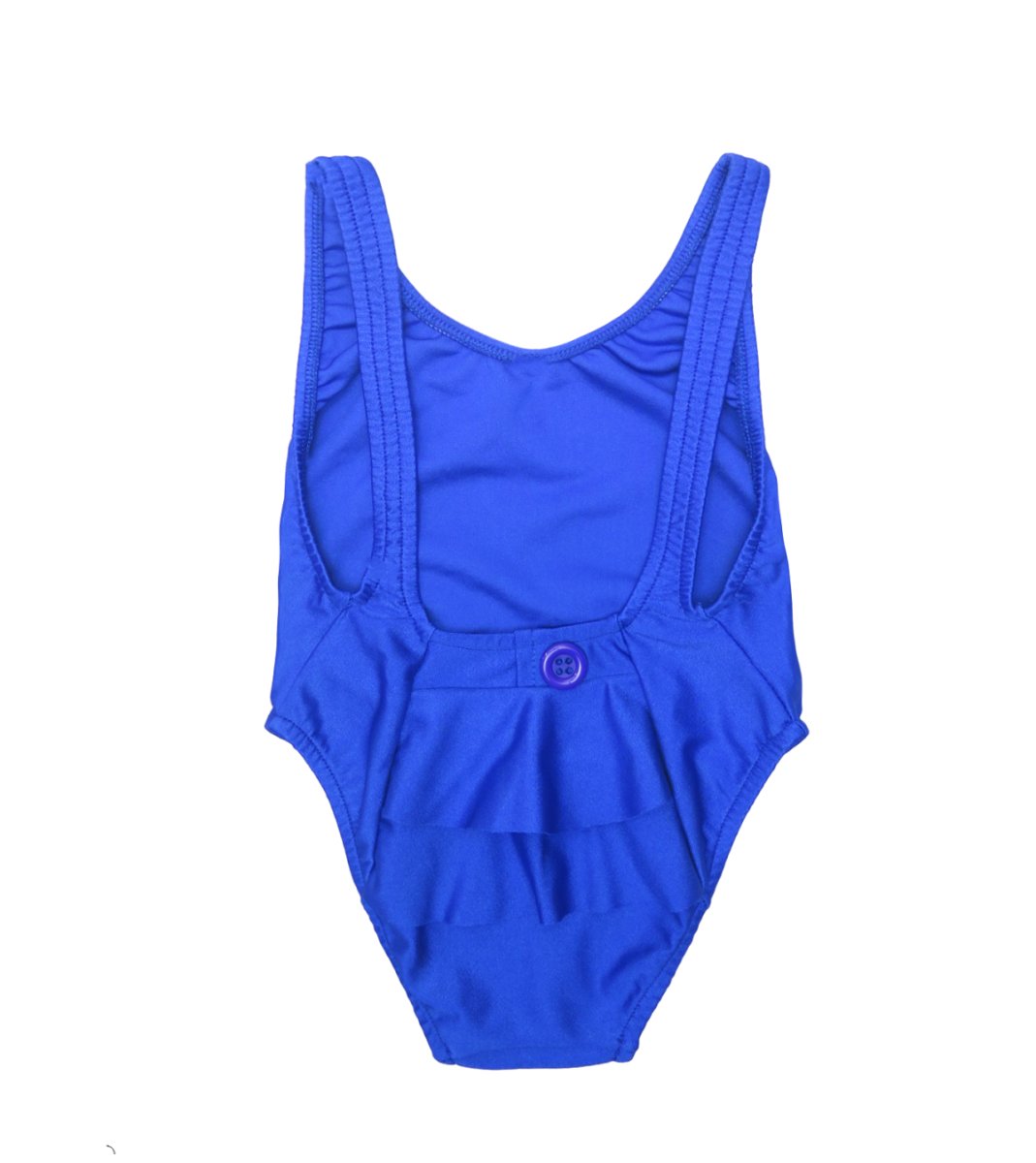 Malla Entera Lisa Aplique de Botones