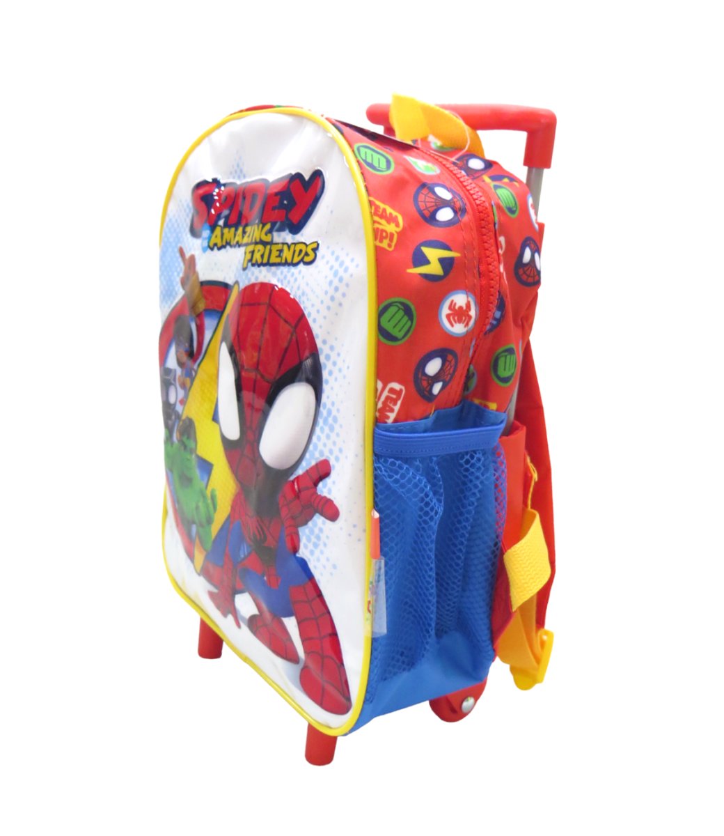 Mochila Con Carro Jardin Spidey Y Sus Sorprendente Amigos - Spiderman - 12 Pulgadas