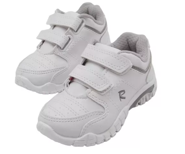 Zapatilla Cuerina Velcro Base Alta