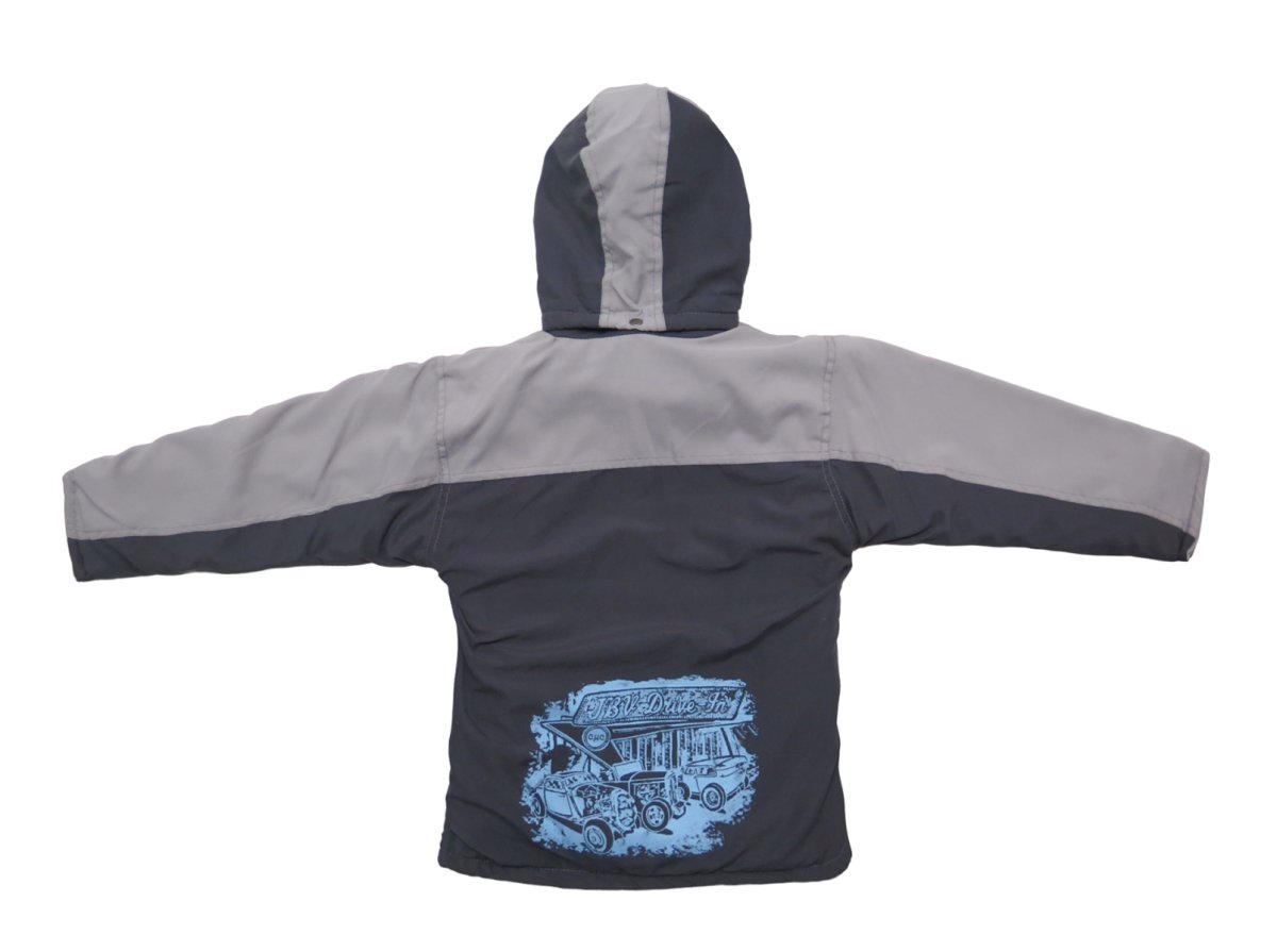 Campera Microfibra Interior Polar Capucha Desmontable