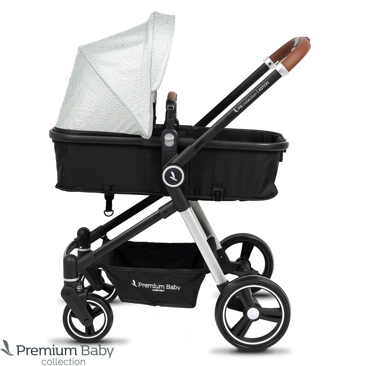 Cochecito Travel System 3 En 1 Moises Con Huevito Y Base Aston Collection