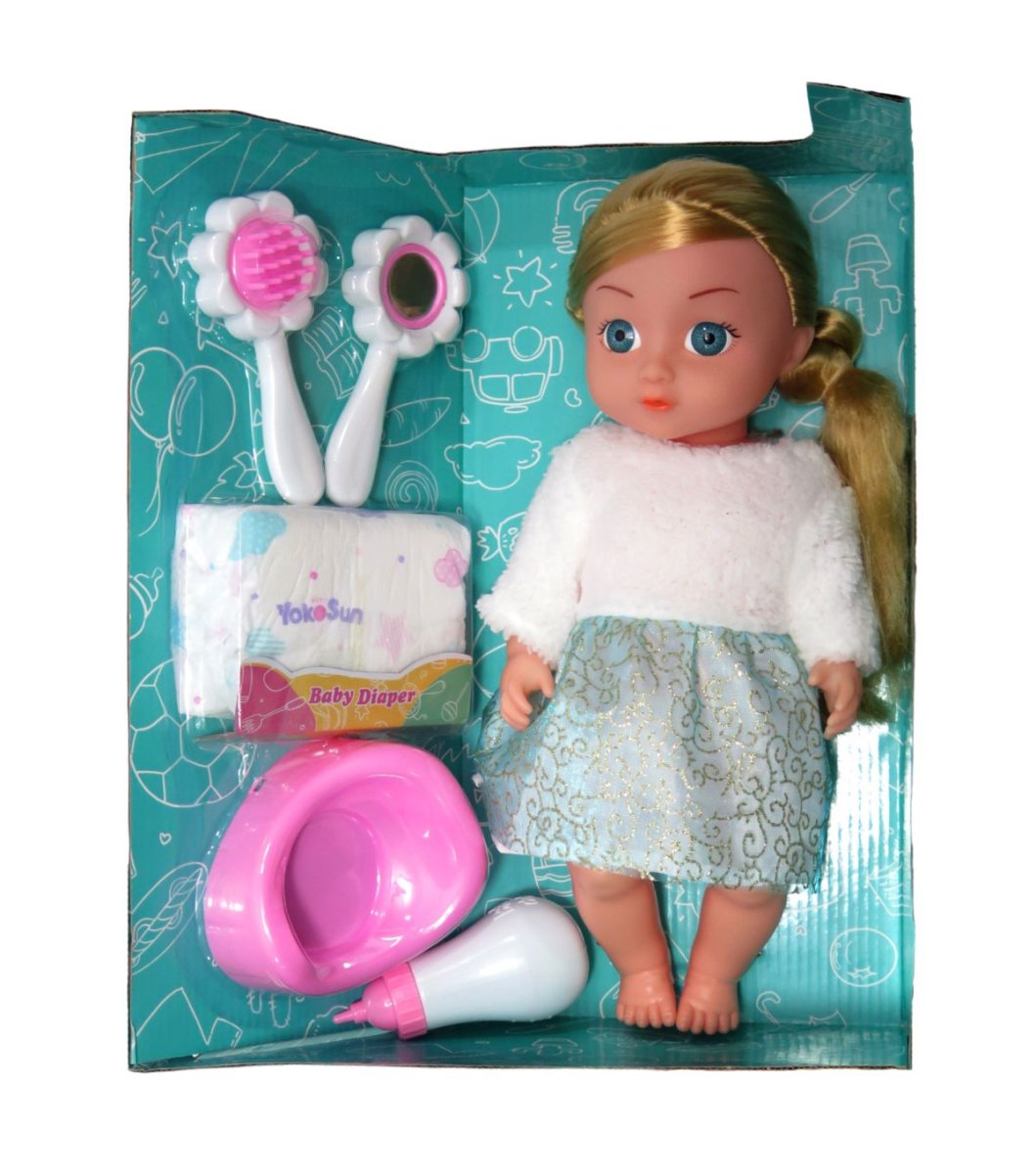 Muñeca Bebote Con Sonido - Incluye Accesorios Y Hace Pis