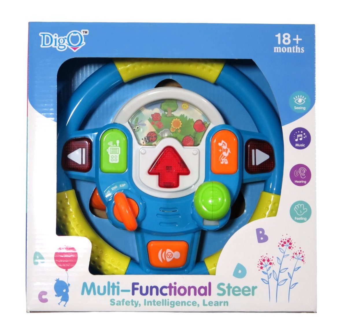 Volante Multifuncional - Con Luz Y Sonido