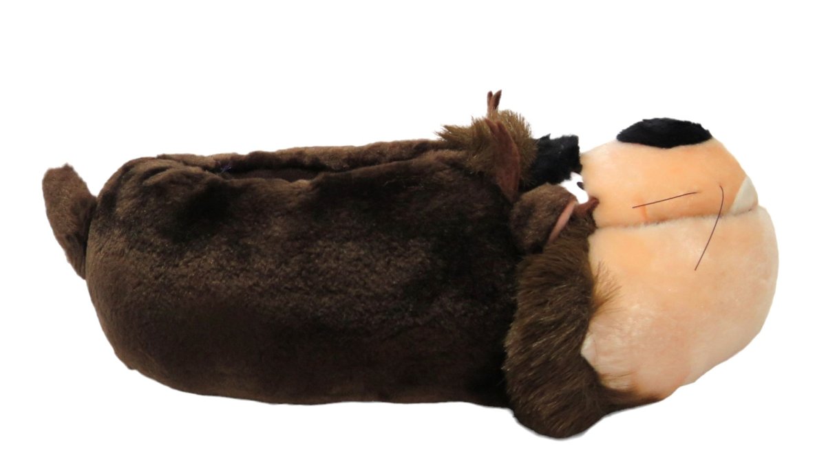 Pantufla Peluche Personaje Tazmania con base antideslizante