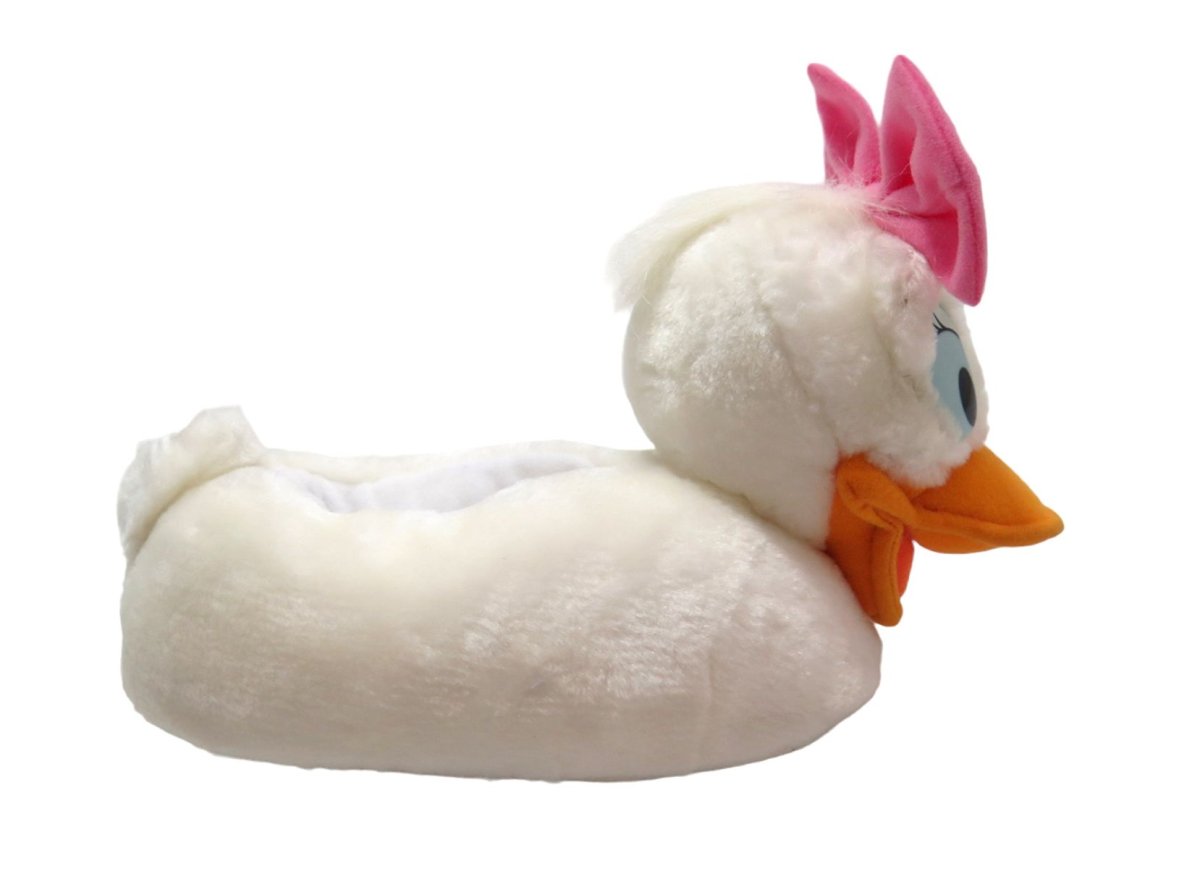 Pantufla  Peluche Personaje Pata Daisy con base antideslizante