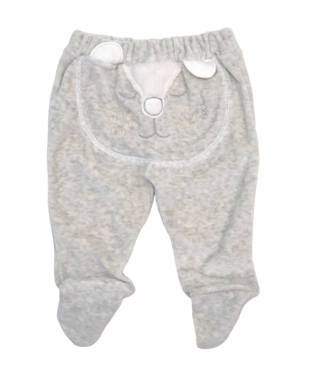 Medio Osito Plush Con Pie Bordado Oso Bebe