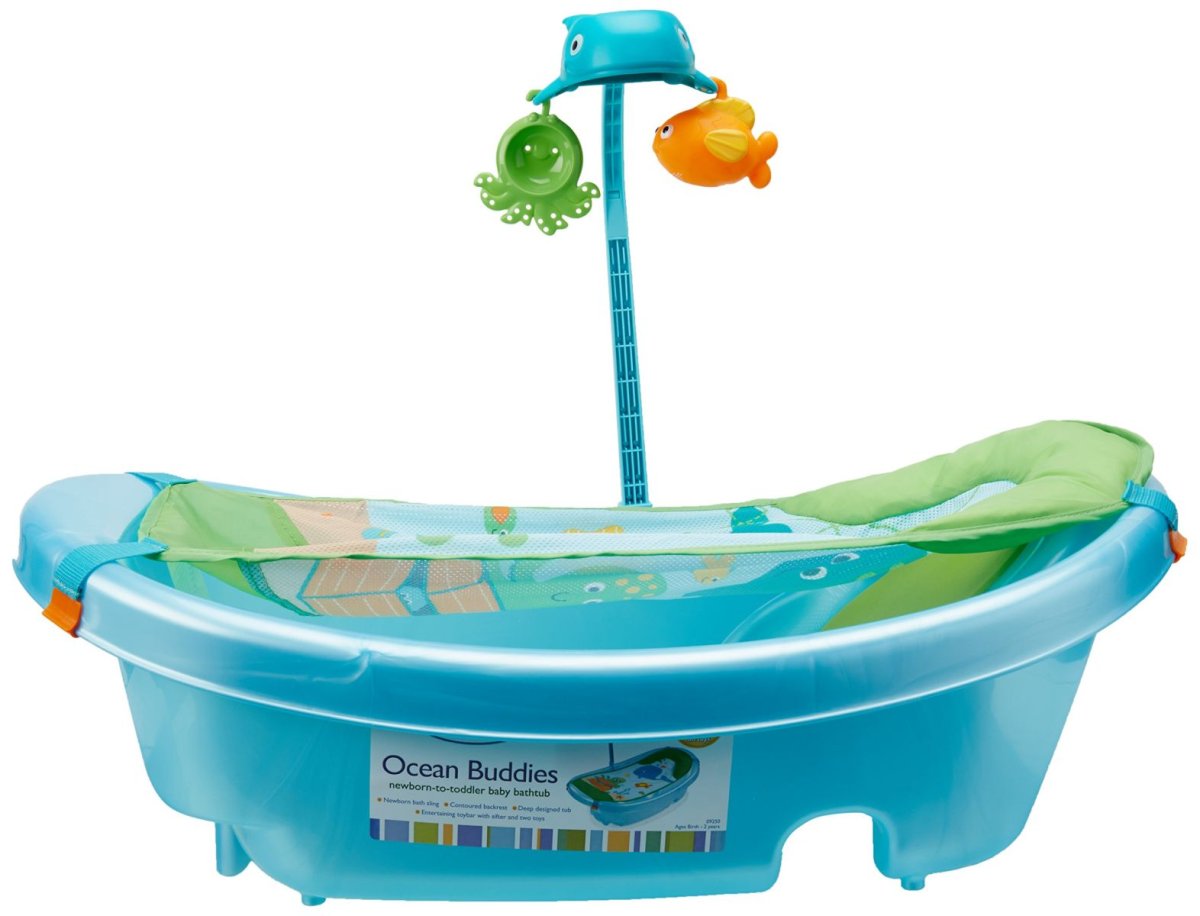 Bañera Outlet Ocean Buddies Newborn to Toddler Baby Tub