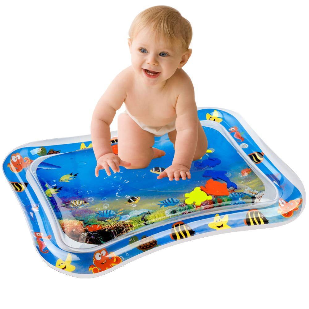 Manta didactica bebe inflable con agua