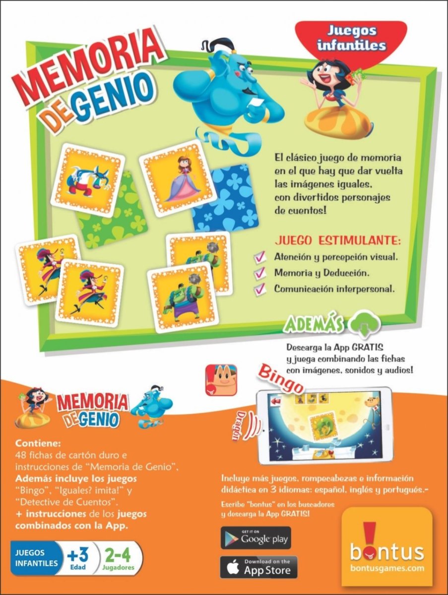 Memoria De Genio - Juego De Memoria