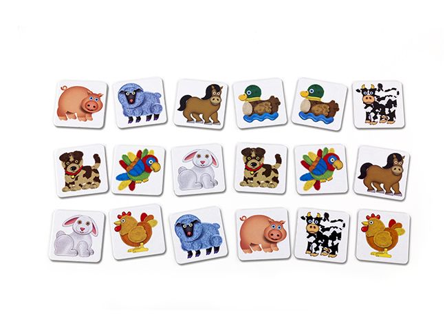 Memotest De La Granja - Juego De Memoria