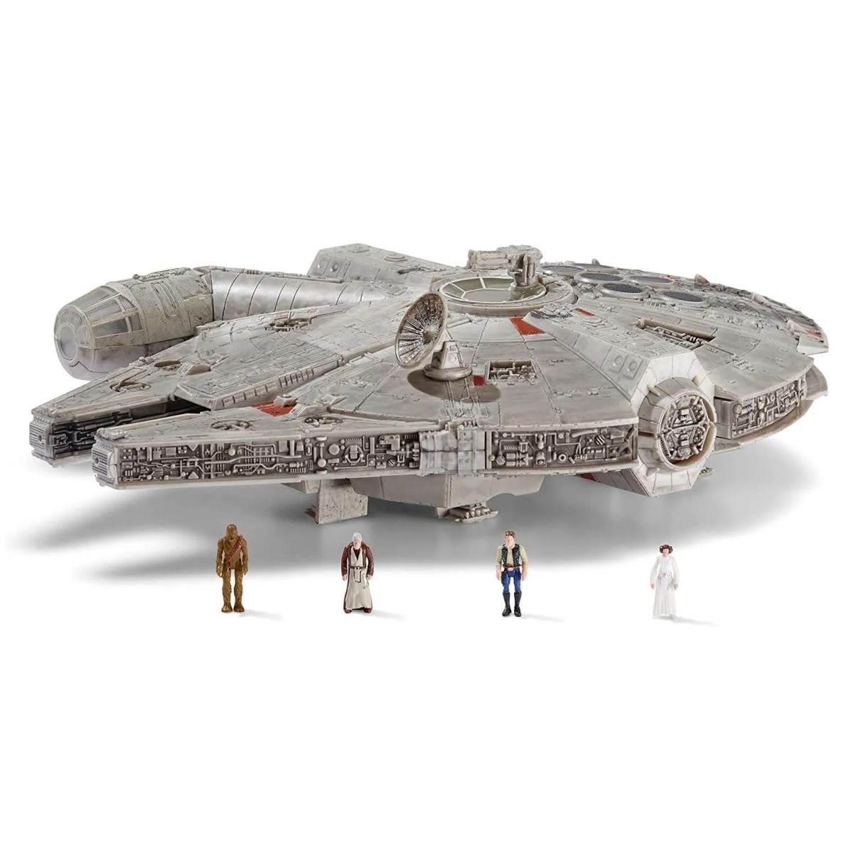 Nave Star Wars Millennium Falcon - Halcon Milenario - Micro Galaxy Squadron - Con Luz Y Sonido