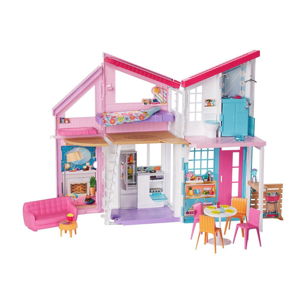 Barbie Casa Malibu - 6 Habitaciones +25 accesorios - Malibu House