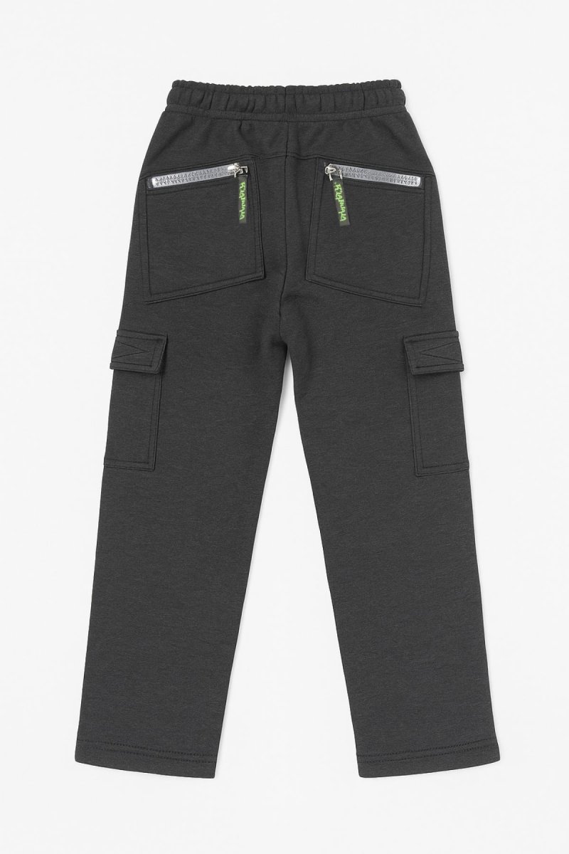 Pantalon Cargo frizado con Bolsillo