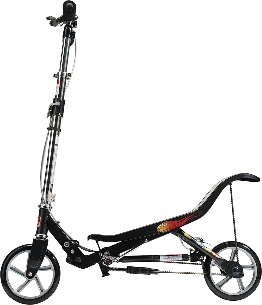 Space Scooter Con Freno Suspencion Neumática Y Plegado Compacto -OUTLET