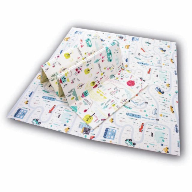 Alfombra Antigolpes Plegable Infantil Reversible 196Cm X 180Cm