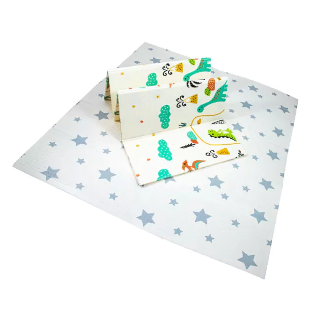 Alfombra Antigolpes Plegable Infantil Reversible 196Cm X 180Cm