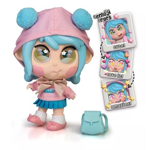 Muñeca Trotties Mia - Ojos Emoji