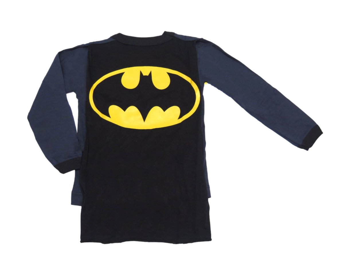 Remera Personajes Manga Larga Batman con Capa