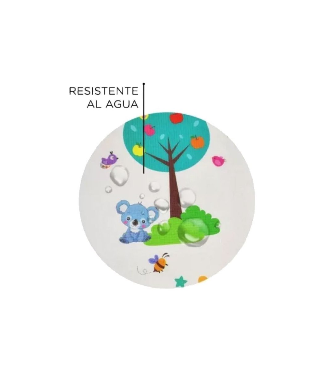 Alfombra Antigolpe Enrollable Reversible Con Bolso Para Transportar - En Rollo