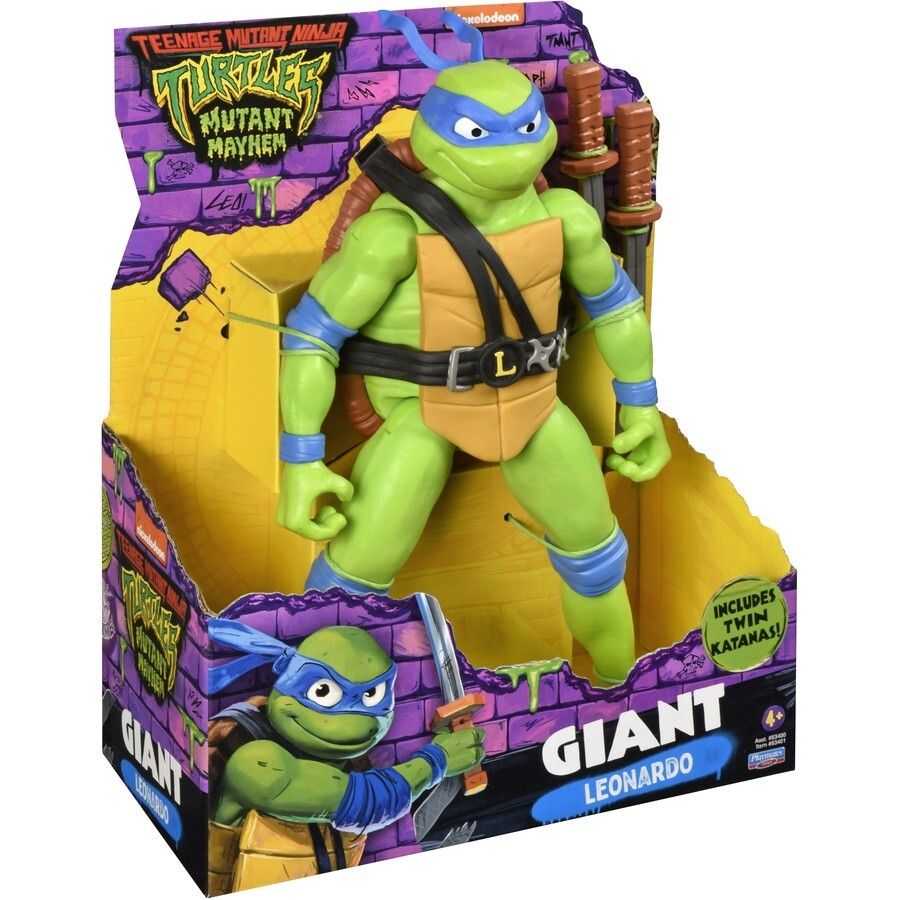 Figura Gigante Tortugas Ninjas - Teenage Mutant Ninja Turtles - Leonardo