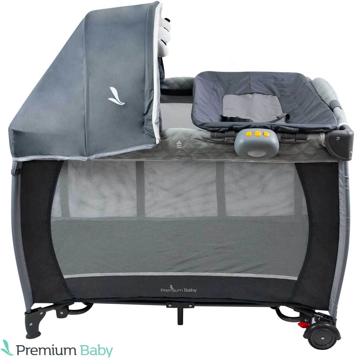 Practicuna Mecedora Confort Plus cambiador luz musica y vibracion