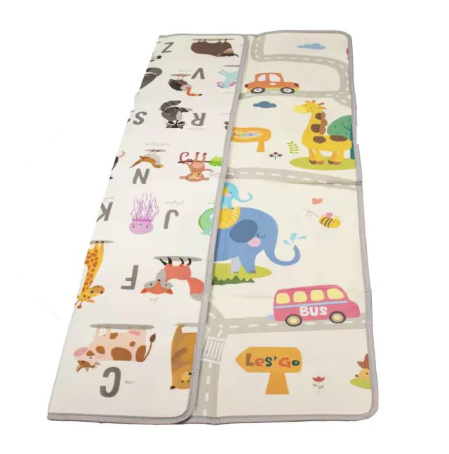 Alfombra Antigolpes Plegable Infantil Reversible 180Cm X 120Cm