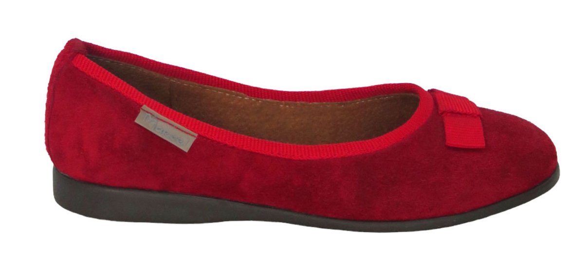 Balerina Gamuza Forrado con moño