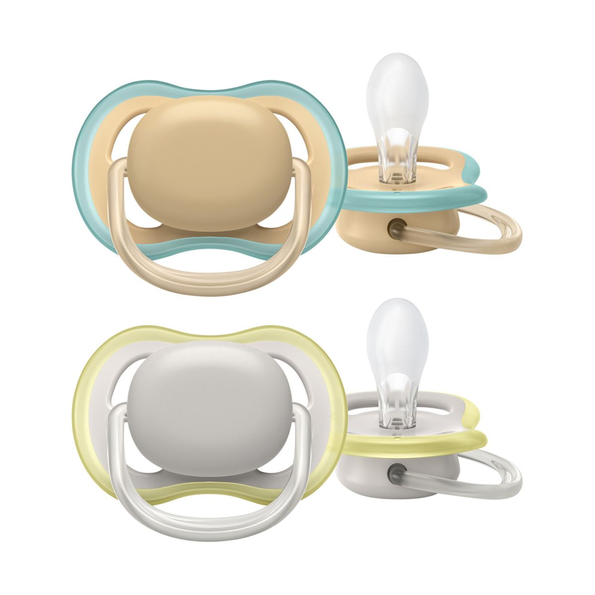 Chupete Ultra Air Silicona 0-6 Meses BPA FREE x2