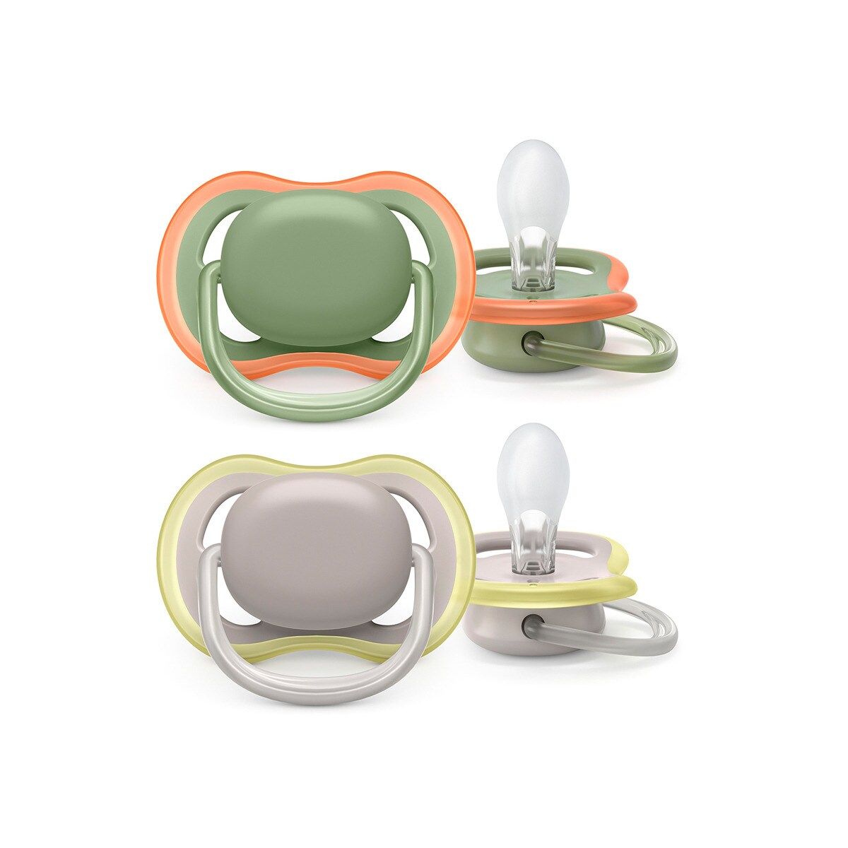 Chupete Ultra Air Silicona 6-18 Meses BPA FREE x2
