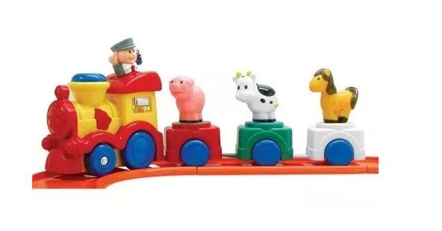 Set Tren Musical  - Incluye Vías, Luz Led y más de 30 canciones