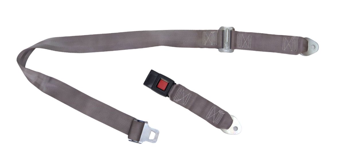 Cinturon De Seguridad Trasero Universal 2 Puntas