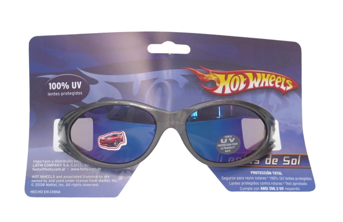 Anteojos Lentes De Sol Con Filtro UV Hot Wheels