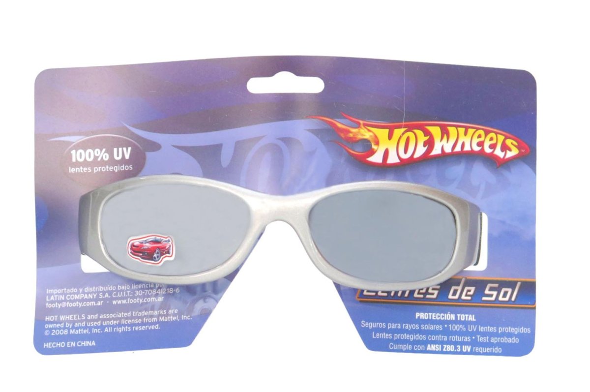Anteojos Lentes De Sol Con Filtro UV Hot Wheels