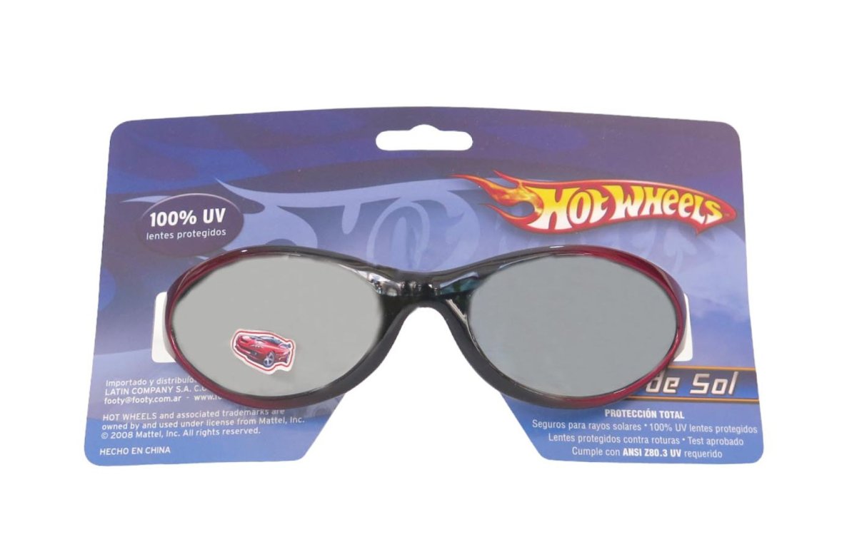Anteojos Lentes De Sol Con Filtro UV Hot Wheels