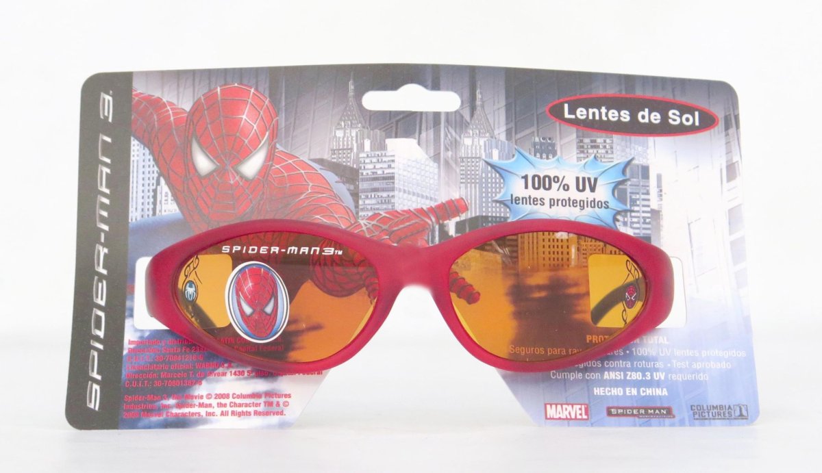 Anteojos  Lentes Filtro UV Spiderman - Hombre Araña